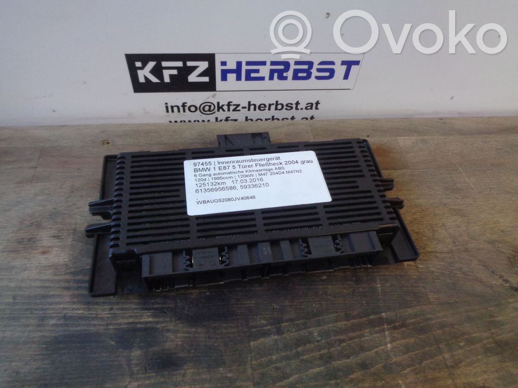 BMW 1 E81 E87 Other control units/modules 