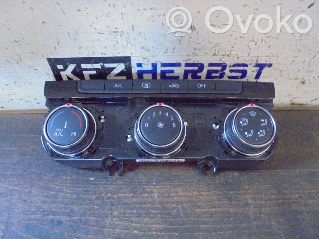 Volkswagen Golf VII Comutator control ventilator interior 
