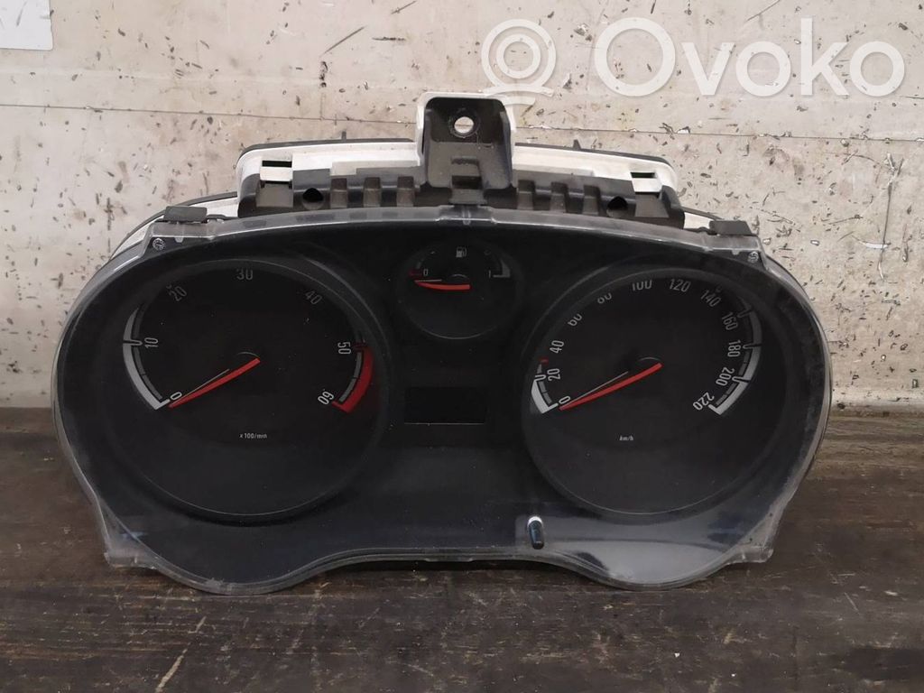 Opel Corsa D Spidometras (prietaisų skydelis) 