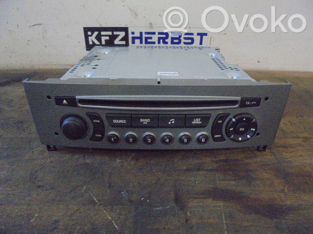Peugeot 308 CD/DVD player unitate navigație 