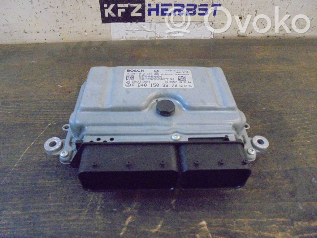 Mercedes-Benz A W169 Unitate/modul de control motor 