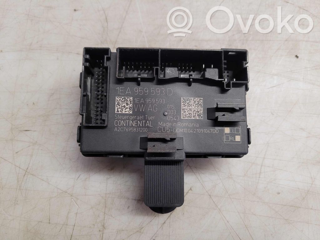 Volkswagen ID.3 Other control units/modules 