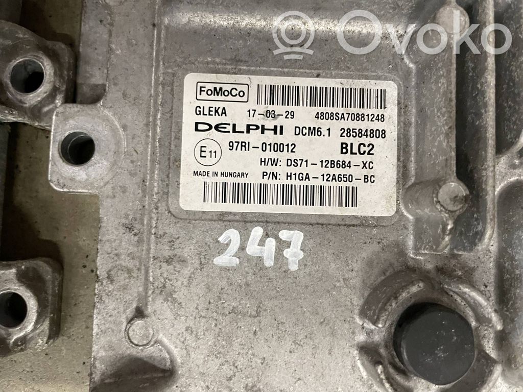 Engine control unit/module   DS7112B684XC,DS7112B684XC,H1GA12A650BC,28584808,DS7112B684XC,H1GA12A650BC