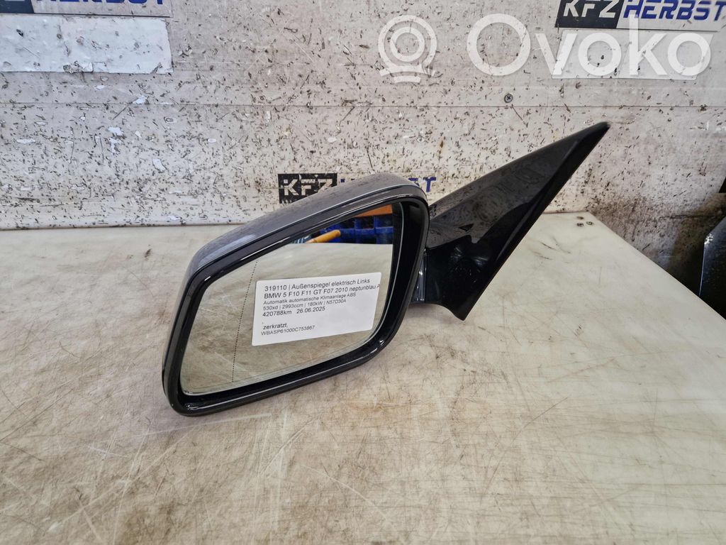 BMW 5 GT F07 Specchietto retrovisore elettrico portiera anteriore 