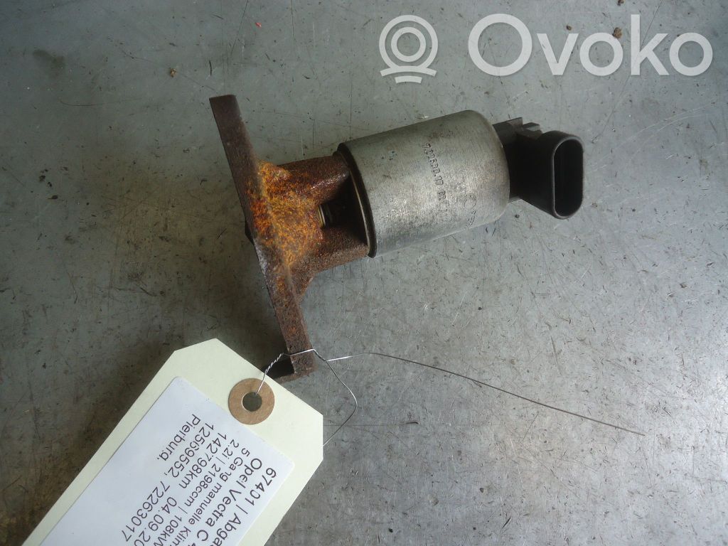 Opel Vectra C Válvula EGR 