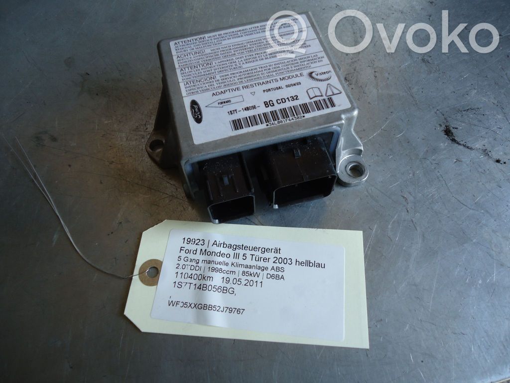 Ford Mondeo Mk III Centralina/modulo airbag
