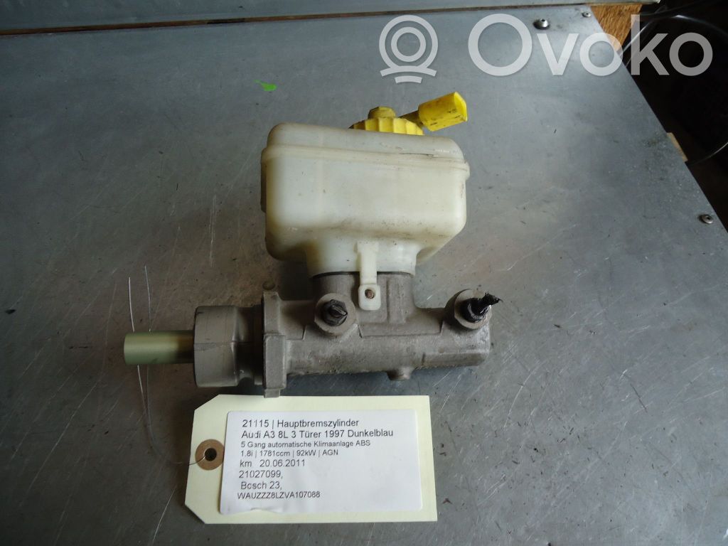 Audi A3 S3 8L Cilindro del sistema frenante