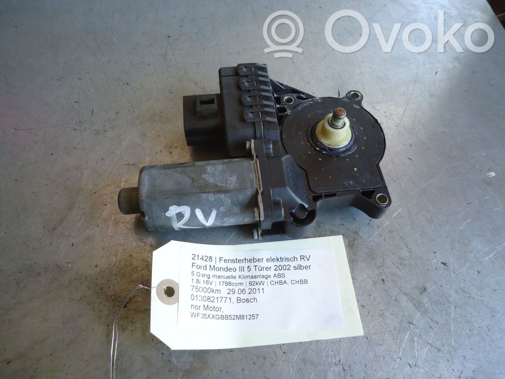 Ford Mondeo Mk III Macara geam față fără motor 