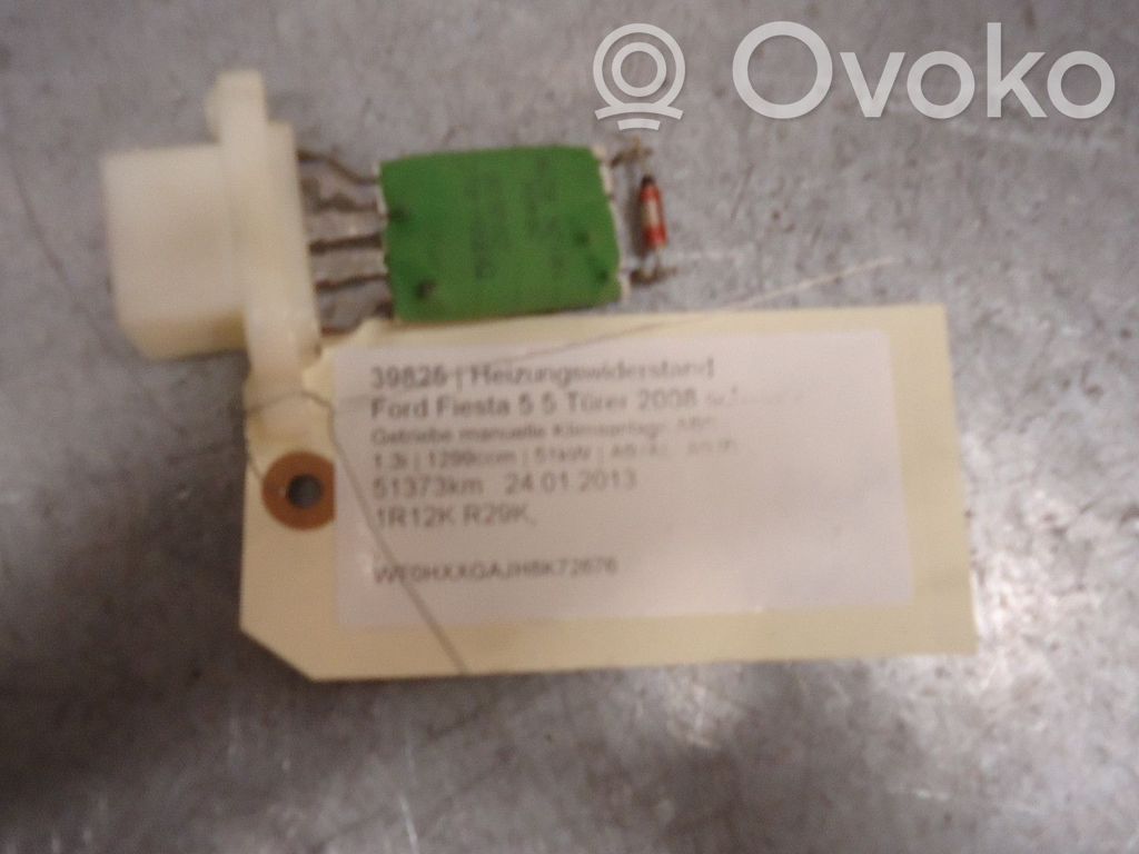 Ford Fiesta Rezystor / Opornik dmuchawy nawiewu 