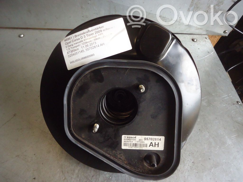 Opel Corsa D Wspomaganie hamulca 