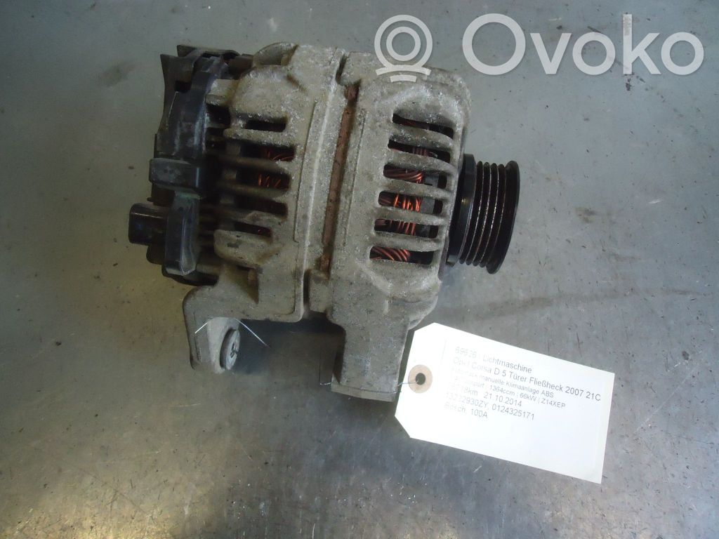 Opel Corsa D Ģenerators 