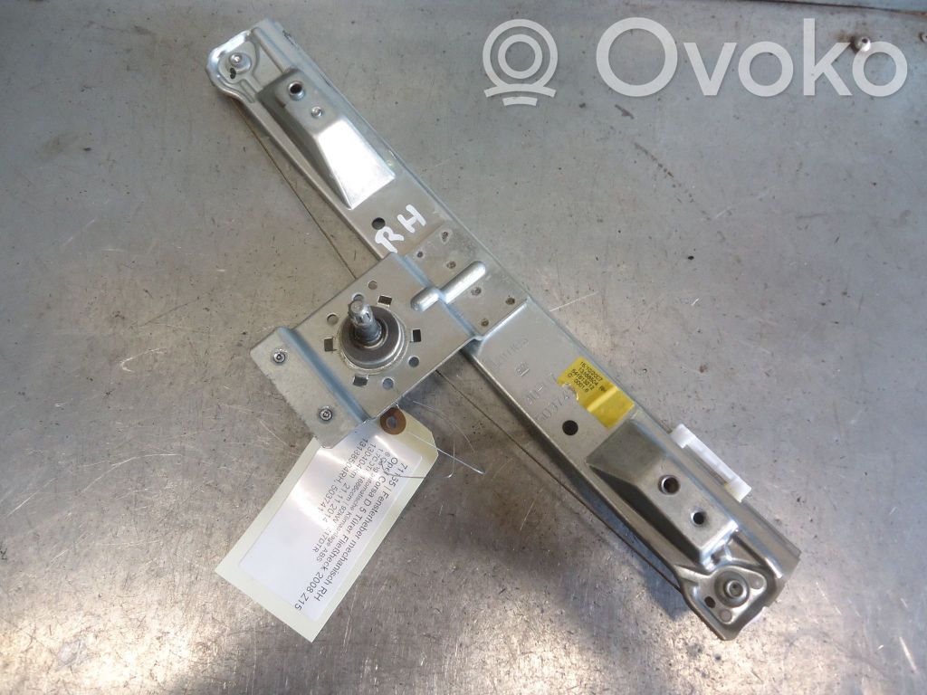 Opel Corsa D Regulador manual de la ventanilla trasera 