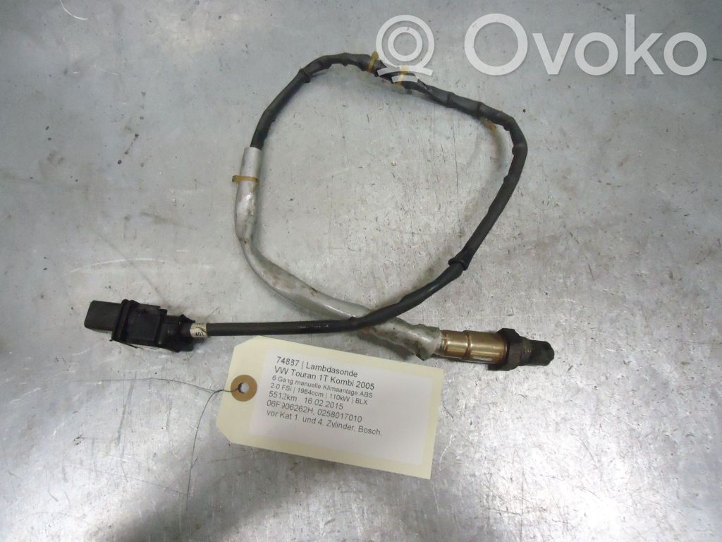 Volkswagen Touran I Lambda probe sensor 
