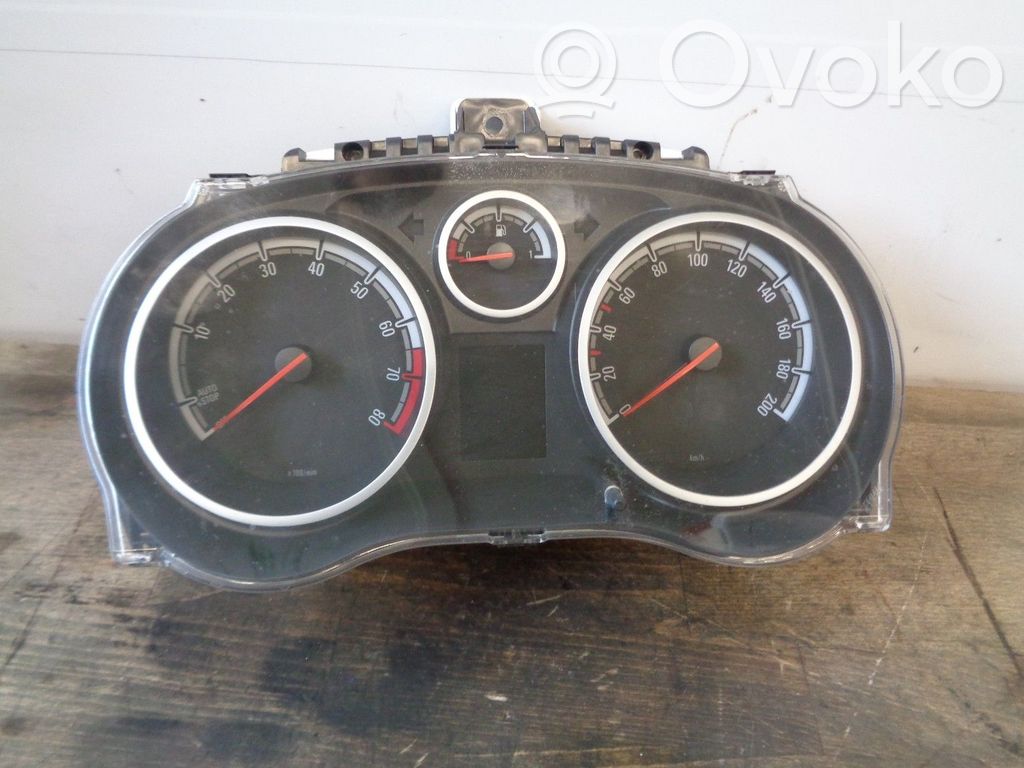 Opel Corsa D Speedometer (instrument cluster) 