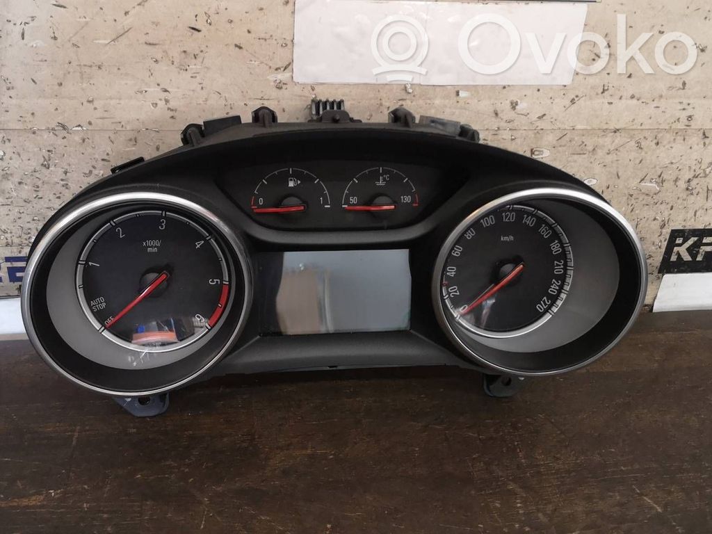 Opel Astra K Velocímetro (tablero de instrumentos) 