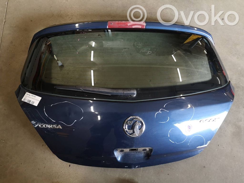 Opel Corsa D Puerta de carga trasera/atrás 
