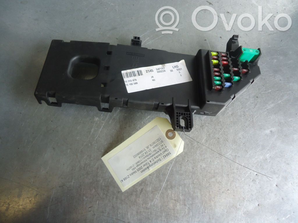 Opel Vectra C Fuse box set 