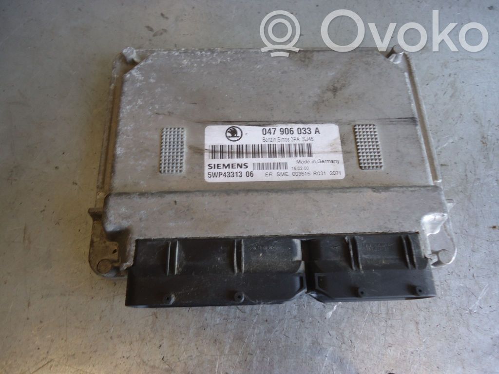 Skoda Fabia Mk1 (6Y) Centralina/modulo del motore 