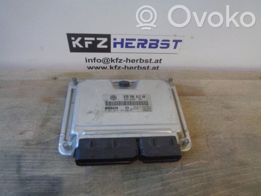 Engine control unit/module   038906012AN,0281010107,0281010107,038906012AN