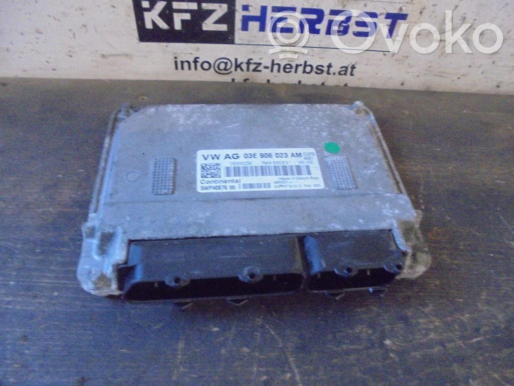 Engine control unit/module   03E906023AM,5WP4087605,03E906023AM,5WP4087605