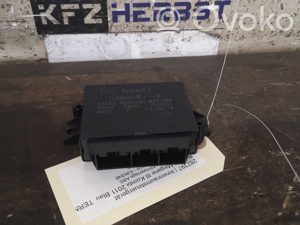 Sonstige Steuergeräte / Module   259903681R,259903681R