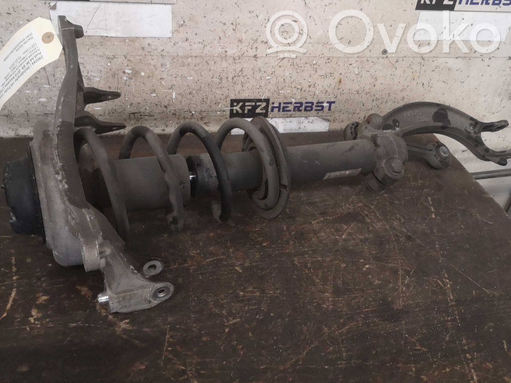 Audi A4 S4 B8 8K Ammortizzatore anteriore con molla elicoidale 