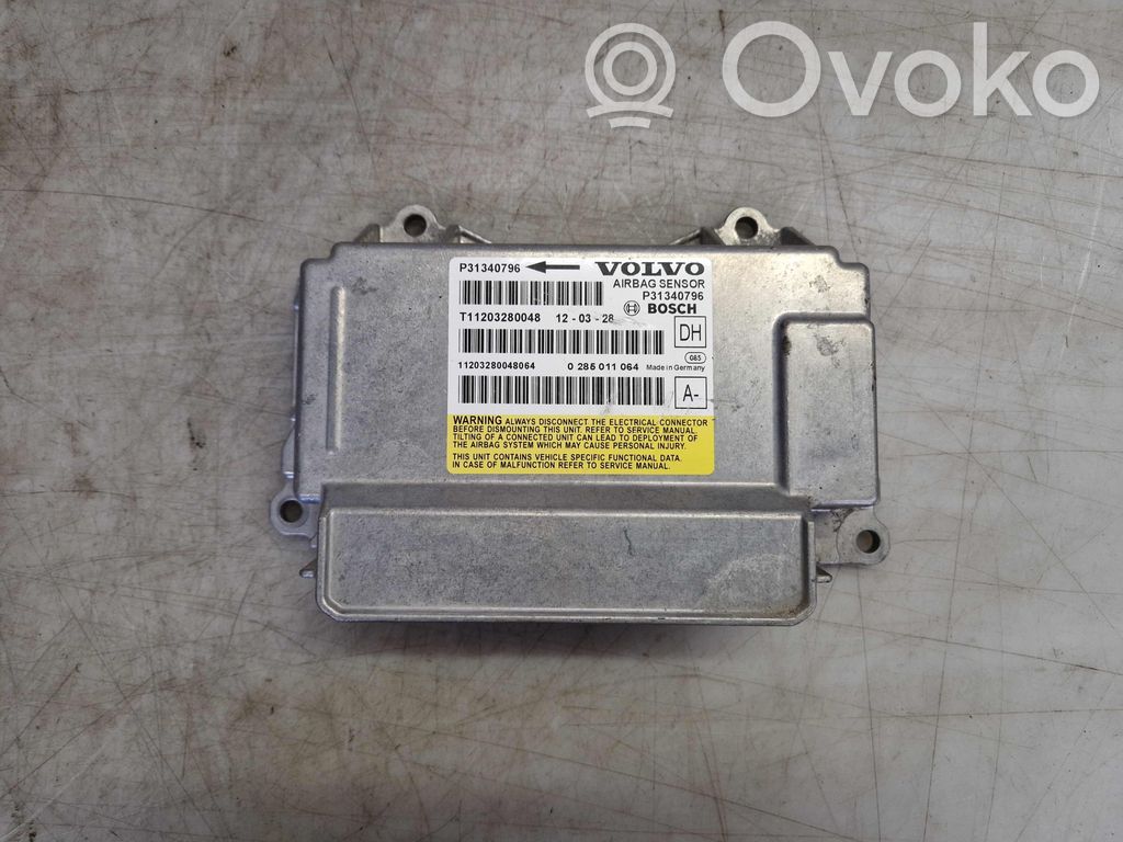 Volvo V60 Airbag control unit/module 
