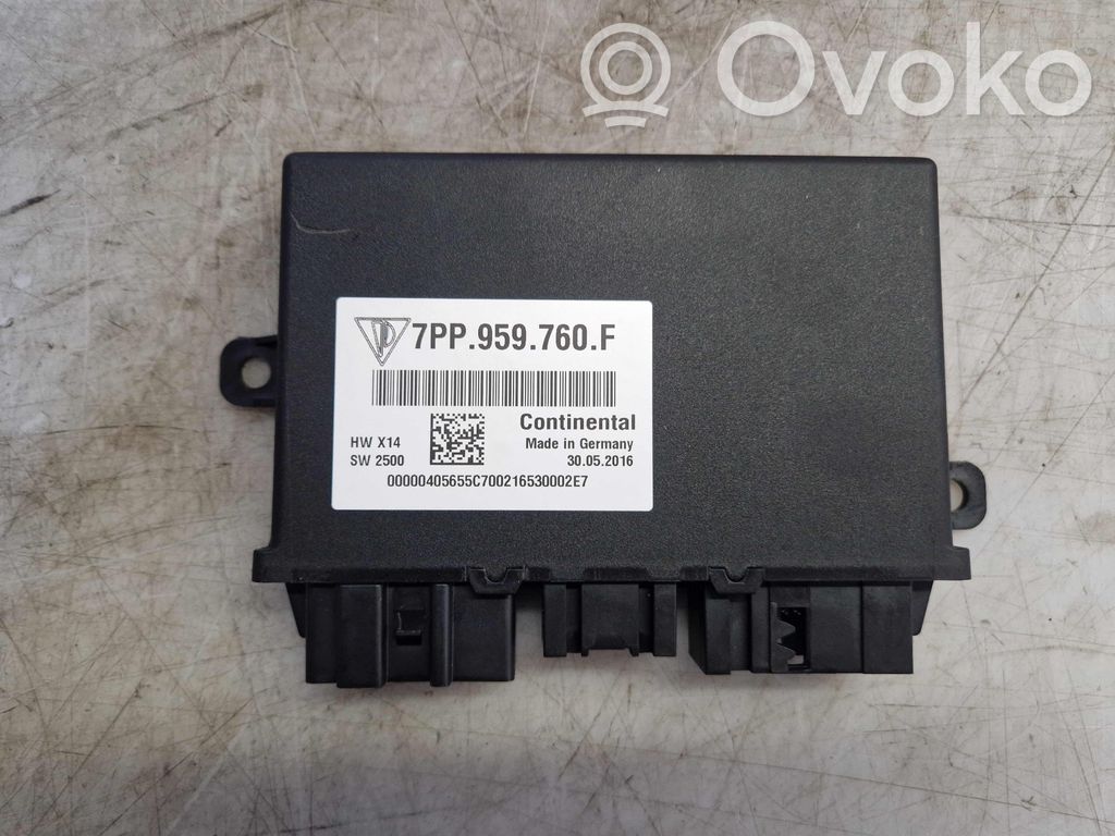 Autres unités de commande / modules   7PP959760F,95861876001,7PP959760F,95861876001