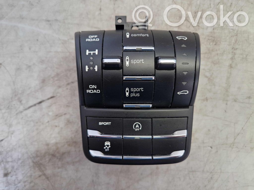 Porsche Cayenne (92A) Otros interruptores/perillas/selectores 