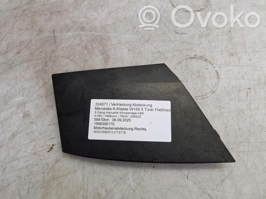 Mercedes-Benz A W169 Altra parte interiore