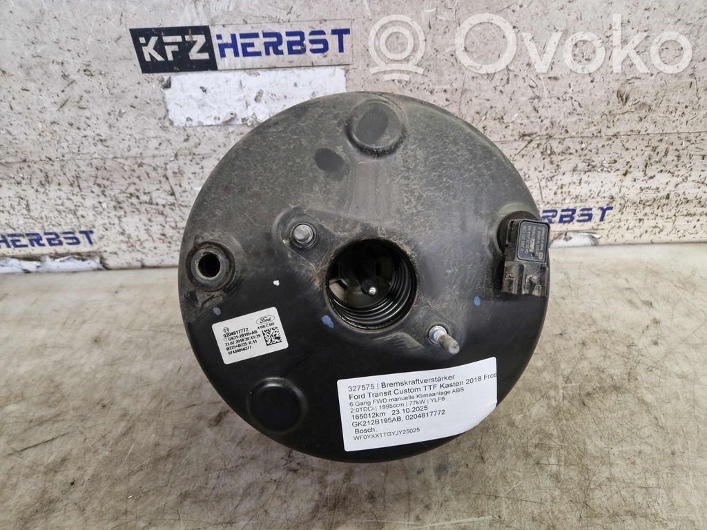 Stabdžių vakuumo pūslė   GK212B195AB,0204817772,0204817772,GK212B195AB,KTGK212002AB