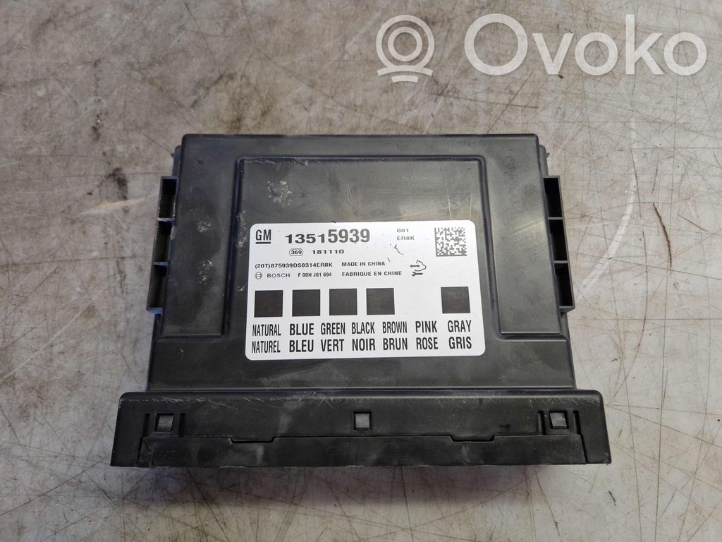 Other control units/modules   13515939,13515939