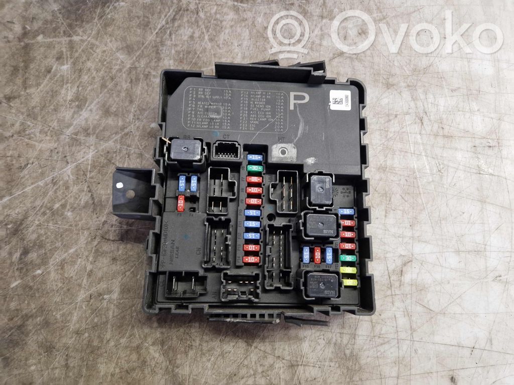 Nissan Navara D40 Fuse box set 