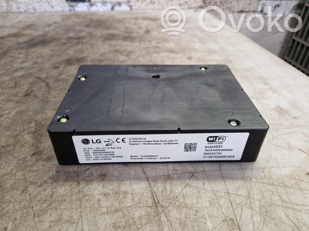 Opel Mokka X Other control units/modules 