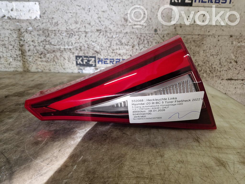 Hyundai i20 (BC3 BI3) Takavalot