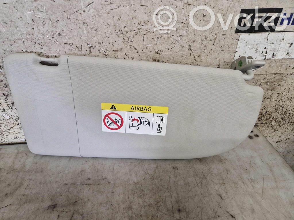Sun visor   2K5857552B,2K5857552C,2F4,2K5857552B,2K5857552C