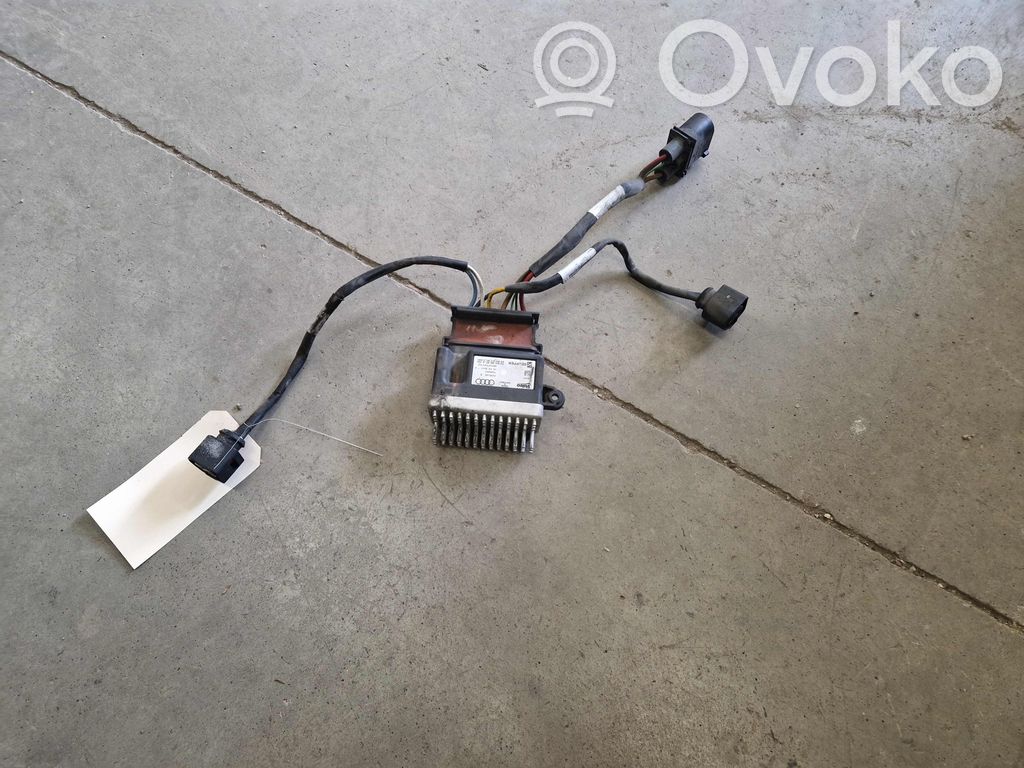 Audi A6 S6 C7 4G Moduł / Sterownik wentylatora dmuchawy 