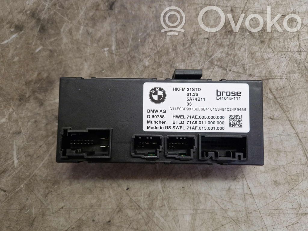 BMW X1 U11 Other control units/modules 