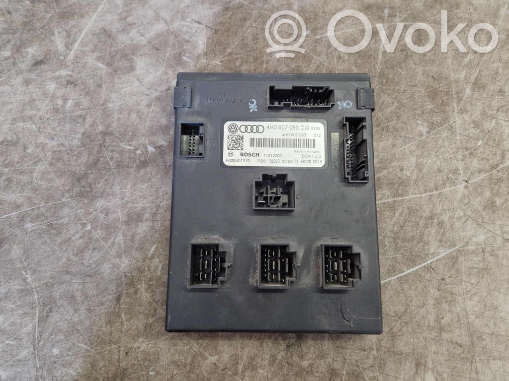 Other control units/modules   4H0907063CG,Z00,4H0907063CG,Z00