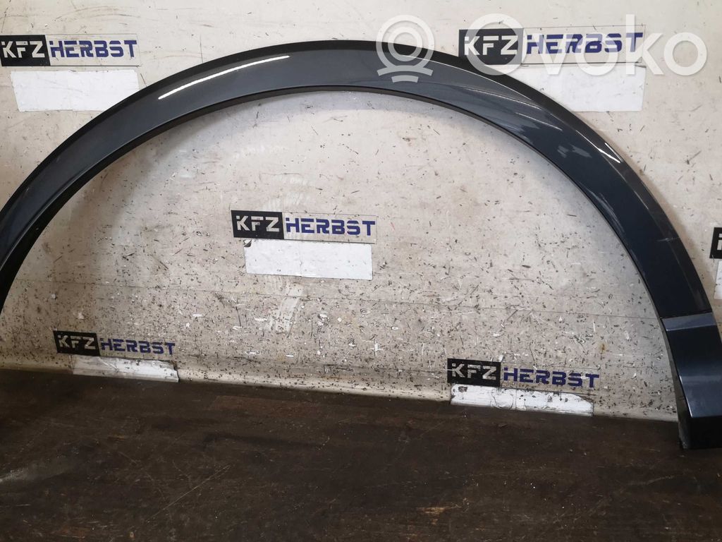 Audi Q4 Sportback e-tron Rear fender molding trim 