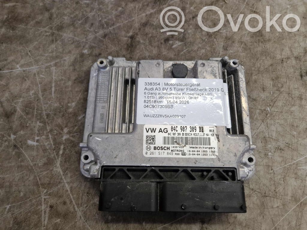 Audi A3 S3 8V Engine control unit/module 