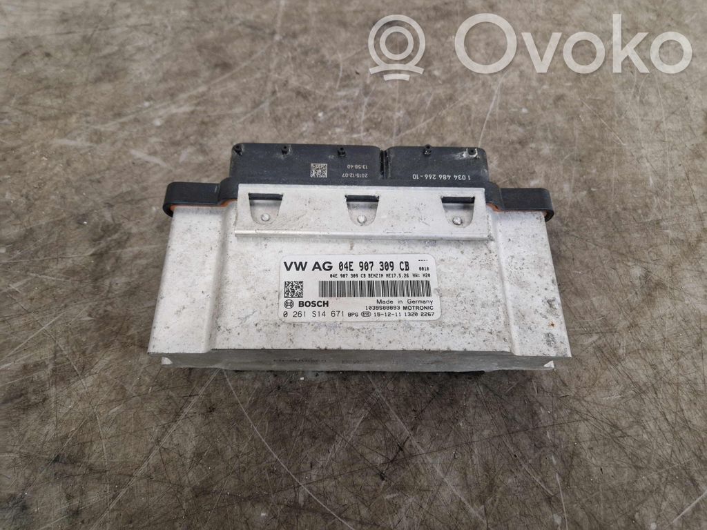 Sterownik / Moduł ECU   04E907309CB,0261S14671,0261S14671,04C906057AB,04E907309CB,6P0