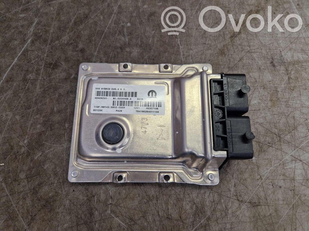 Fiat 500 Engine control unit/module 