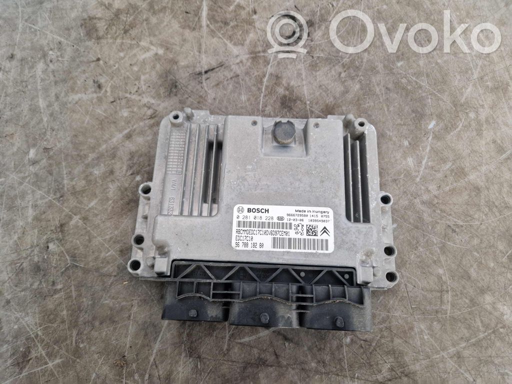Citroen Berlingo Calculateur moteur ECU 