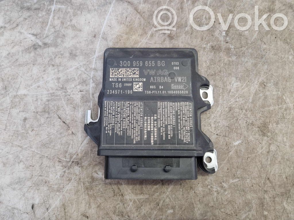 Module de contrôle airbag   3Q0959655BG,3Q0959655BG