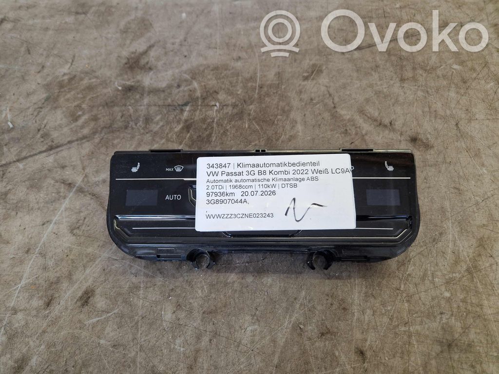 Volkswagen PASSAT B8 Panel klimatyzacji