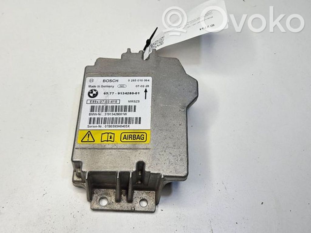 Airbag control unit/module   0285010064,0285010064,9134280,31913428001W