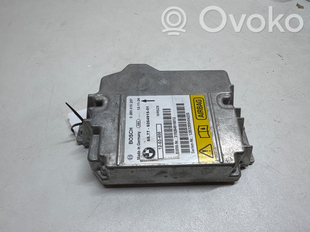 BMW 3 E92 E93 Unidad de control/módulo del Airbag 