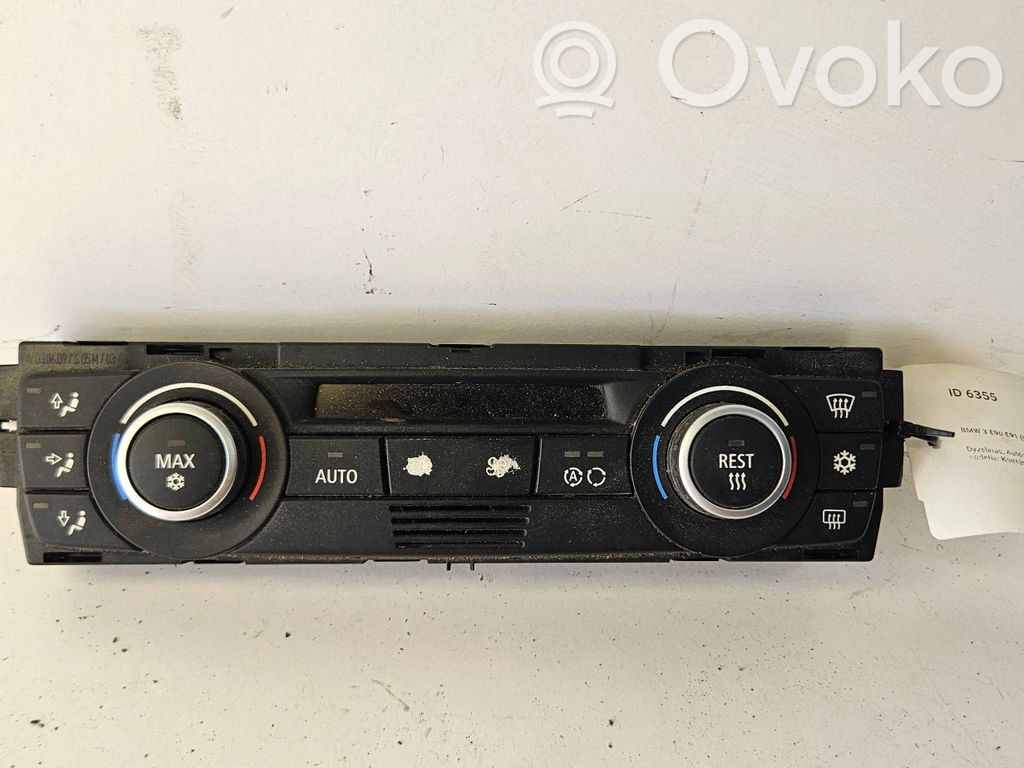 BMW 3 E90 E91 Unidad de control climatización 