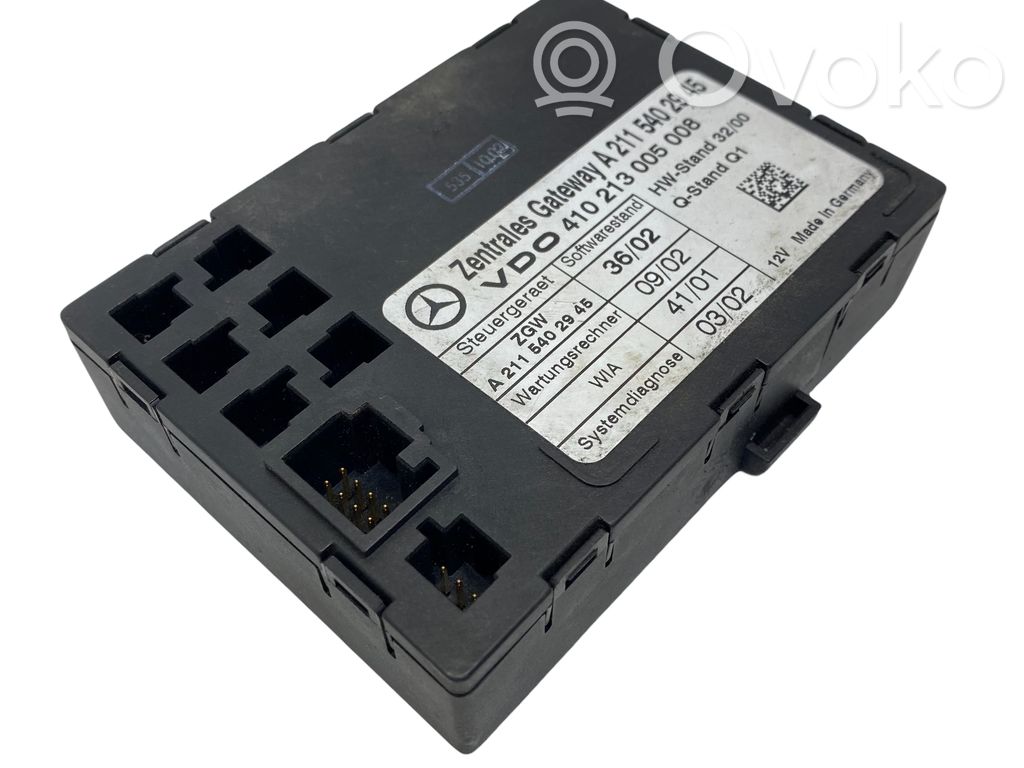 Módulo de control Gateway   A2115402945,A2115402945,410213005008
